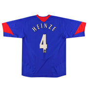 2005-06 Manchester United Nike Away Shirt Heinze #4 *Mint* L - Classic Football Kit