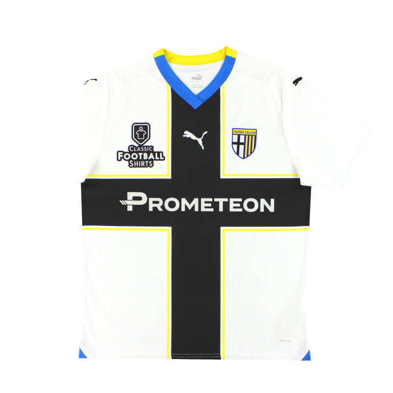 2023-24 Parma Puma Home Shirt *Mint* L - Classic Football Kit