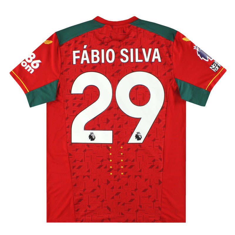 2023-24 Wolves Castore Pro Away Shirt Fabio Silva #29 *Mint* M - Classic Football Kit