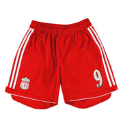 2006-08 Liverpool adidas Home Shorts #9 M