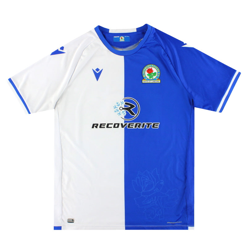 2021-22 Blackburn Macron Home Shirt XL - Classic Football Kit