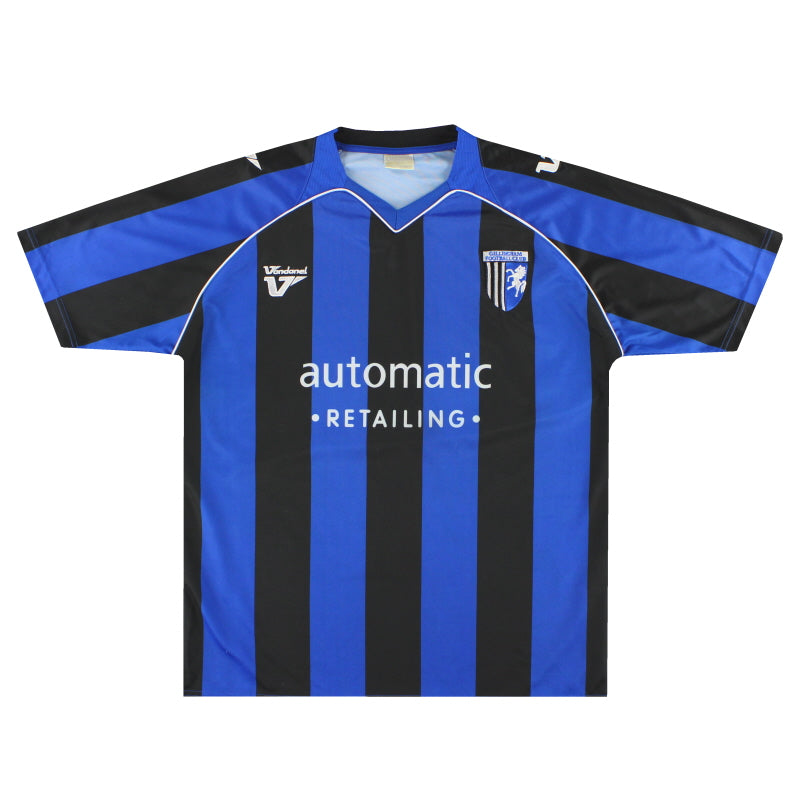 2010-11 Gillingham Vandanel Home Shirt L - Classic Football Kit