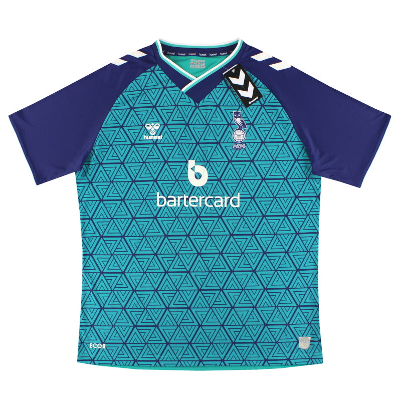 2022-23 Oldham Hummel Away Shirt *w/tags* XXL - Classic Football Kit
