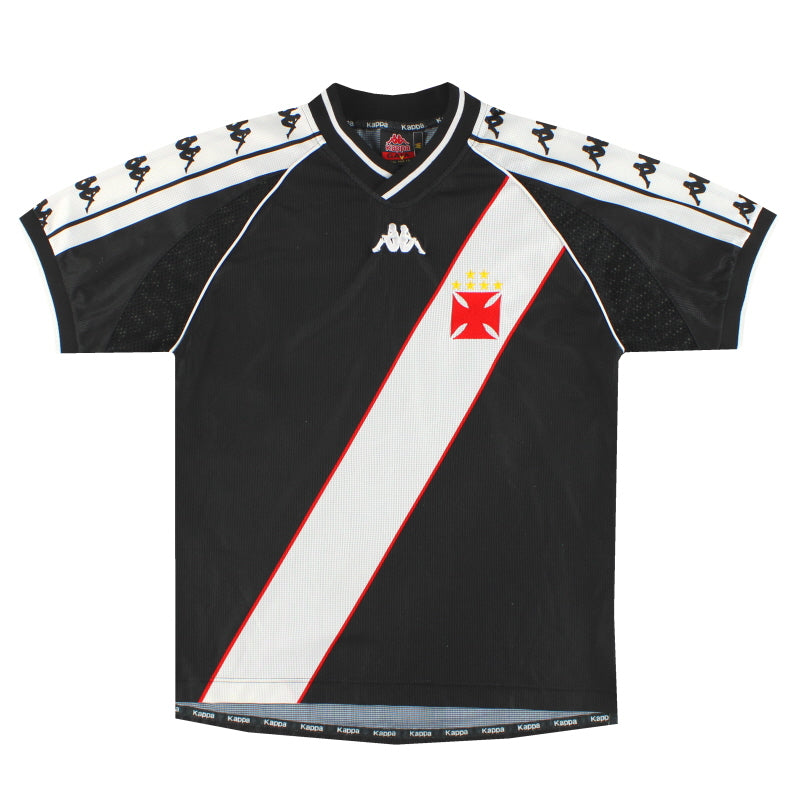 1999 Vasco da Gama Kappa Home Shirt #13 *Mint* M - Classic Football Kit