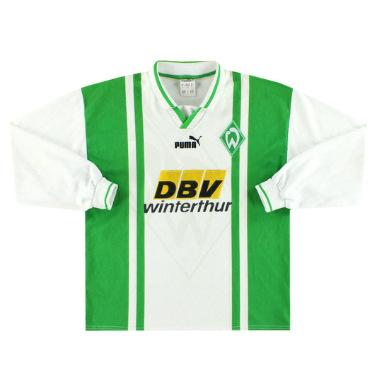 1996-97 Werder Bremen Puma Home Shirt L/S