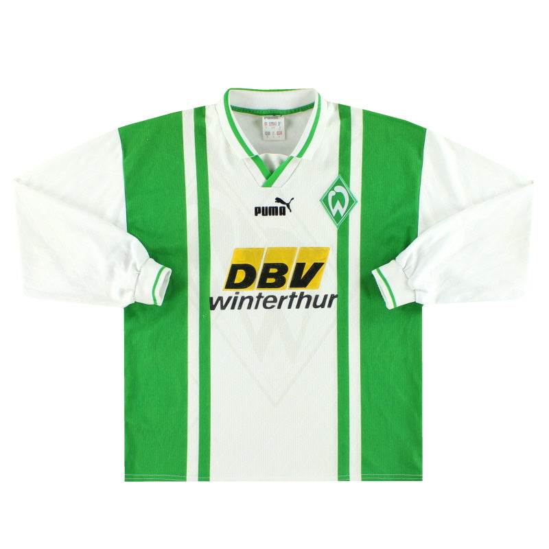 1996-97 Werder Bremen Puma Home Shirt L/S