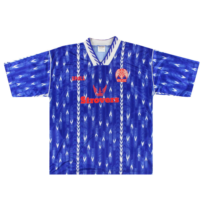 1993-94 Colchester Spall Home Shirt L - Classic Football Kit