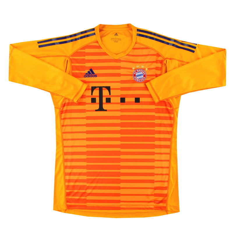 2018-19 Bayern Munich adidas Goalkeeper Shirt L - Classic Football Kit