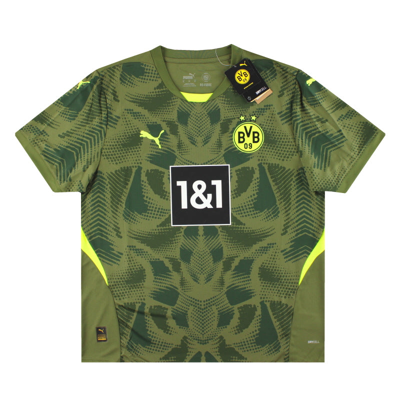 2024-25 Borussia Dortmund Puma Goalkeeper Shirt *BNIB* M - Classic Football Kit