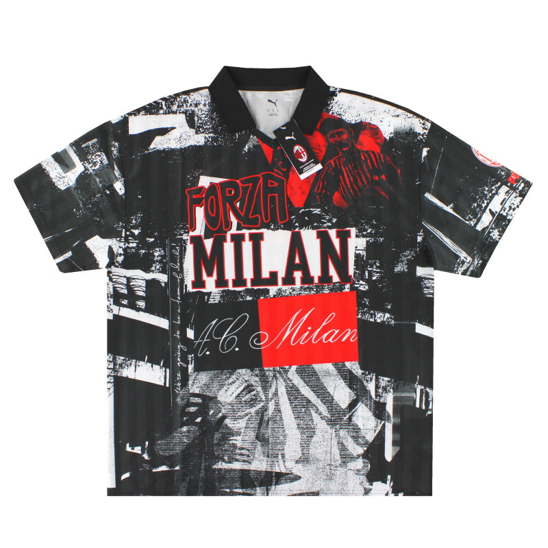 2024-25 AC Milan Puma ftblNRGY Retro Shirt *BNIB* S - Classic Football Kit