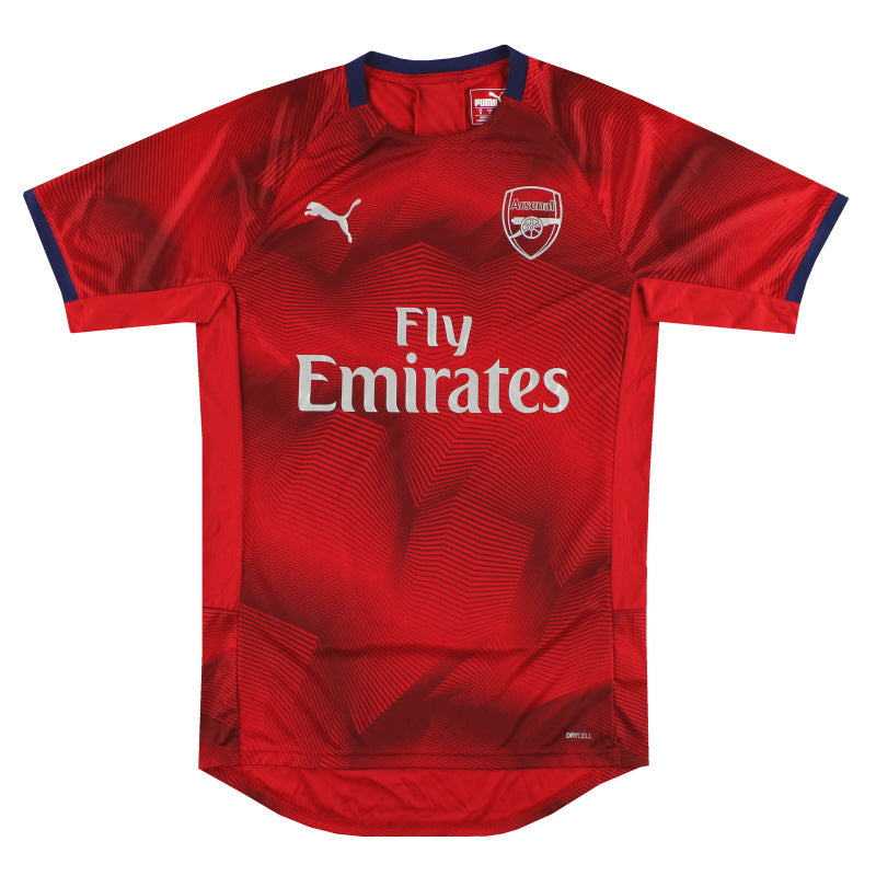 2018-19 Arsenal Puma Training Shirt M - Classic Football Kit
