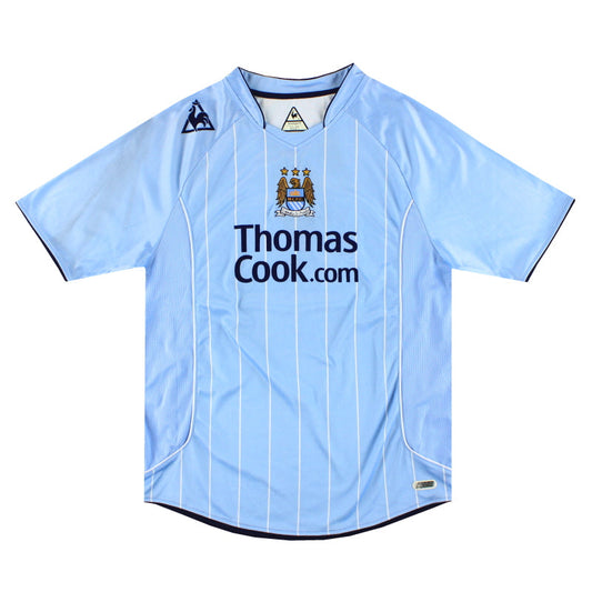 2007-08 Manchester City Le Coq Sportif Home Shirt M