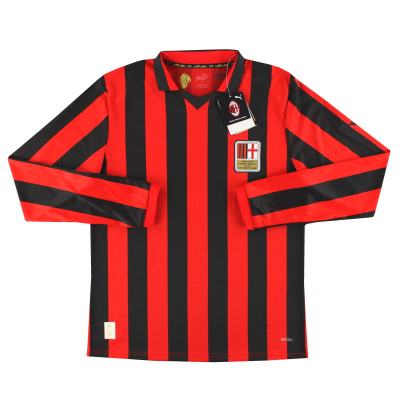 2024-25 AC Milan Puma Anniversary Authentic Home Shirt *w/tags* S - Classic Football Kit