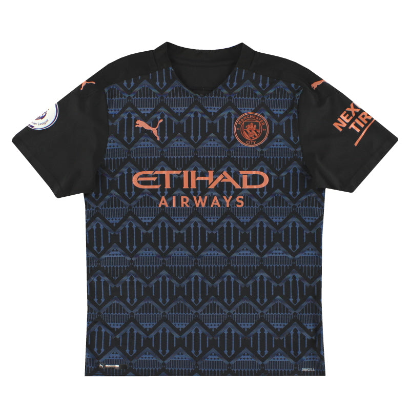 2020-21 Manchester City Puma Away Shirt M - Classic Football Kit