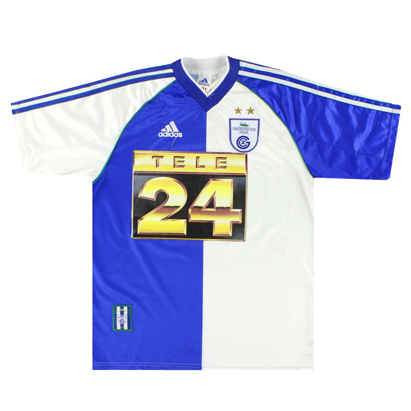 1999-00 Grasshoppers adidas Home Shirt XL.Boys - Classic Football Kit
