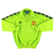 1998-99 Manchester United Umbro Drill Top Y - Classic Football Kit