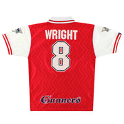 1996-98 Arsenal Nike Home Shirt Wright #8 L