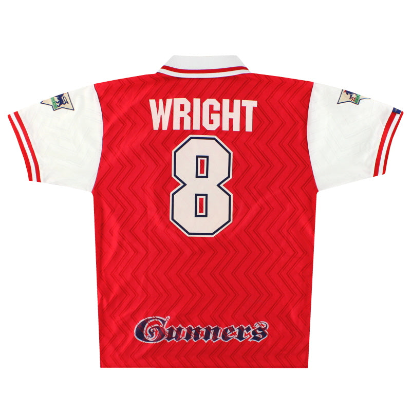 1996-98 Arsenal Nike Home Shirt Wright #8 L