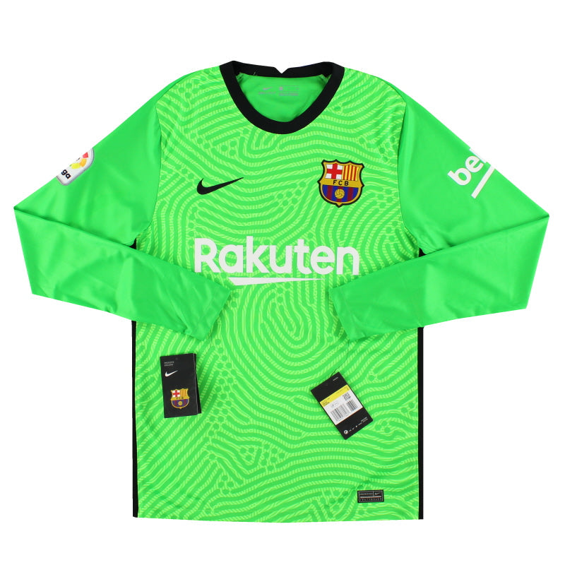 2020-21 Barcelona Nike Goalkeeper Shirt *w/tags* S - Classic Football Kit