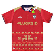 2022-23 Cagliari Christmas Pre-Match Shirt *BNIB* L - Classic Football Kit