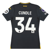 2024-25 Wolves Sudu Player Issue Away Shirt Cundle #34 M - Classic Football Kit