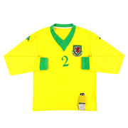 2006-07 Wales Kappa '130th Year' Player Issue Away Shirt #2 *w/tags* XL - Classic Football Kit