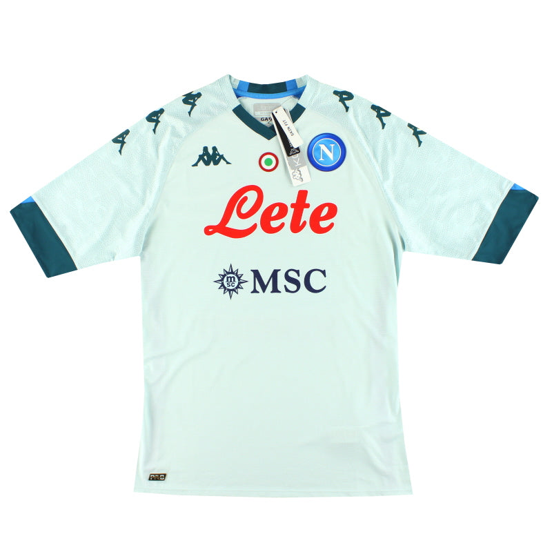 2020-21 Napoli Kappa Kombat Pro Away Shirt *w/tags* XXL - Classic Football Kit