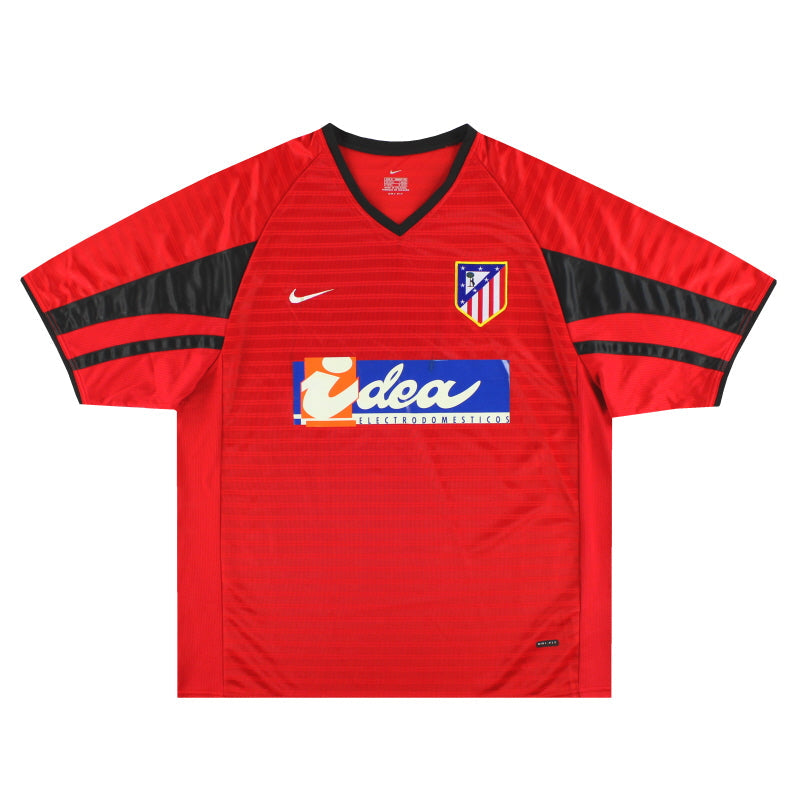 2001-02 Atletico Madrid Nike Away Shirt M - Classic Football Kit