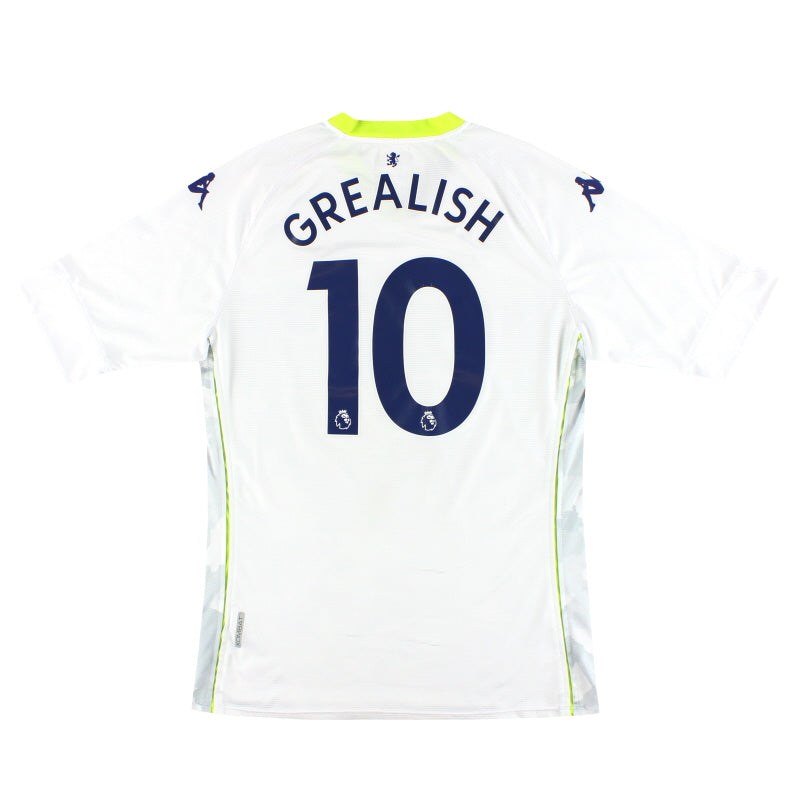 2020-21 Aston Villa Kappa Kombat Third Shirt Grealish #10 XXL - Classic Football Kit