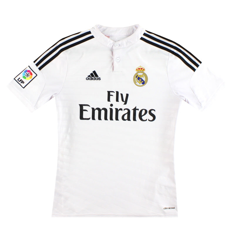 2014-15 Real Madrid adidas Home Shirt Y - Classic Football Kit
