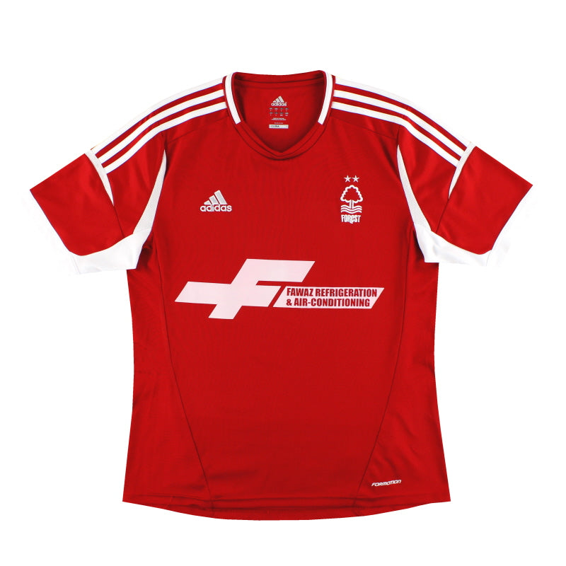 2013-14 Nottingham Forest adidas Home Shirt L