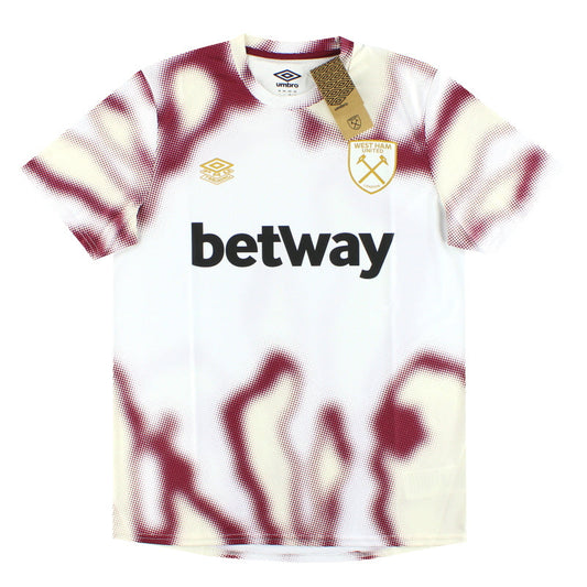 2024-25 West Ham Umbro Warm-Up Shirt *BNIB*