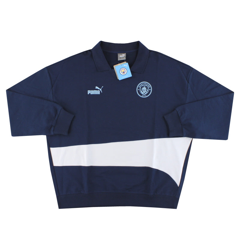 2024-25 Manchester City Puma FtblCulture Sweat Top *w/tags* XL - Classic Football Kit