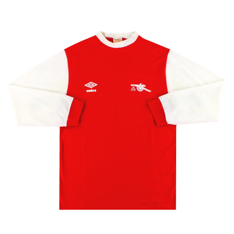 1978-81 Arsenal Umbro Home Shirt L/S *Mint* - Classic Football Kit