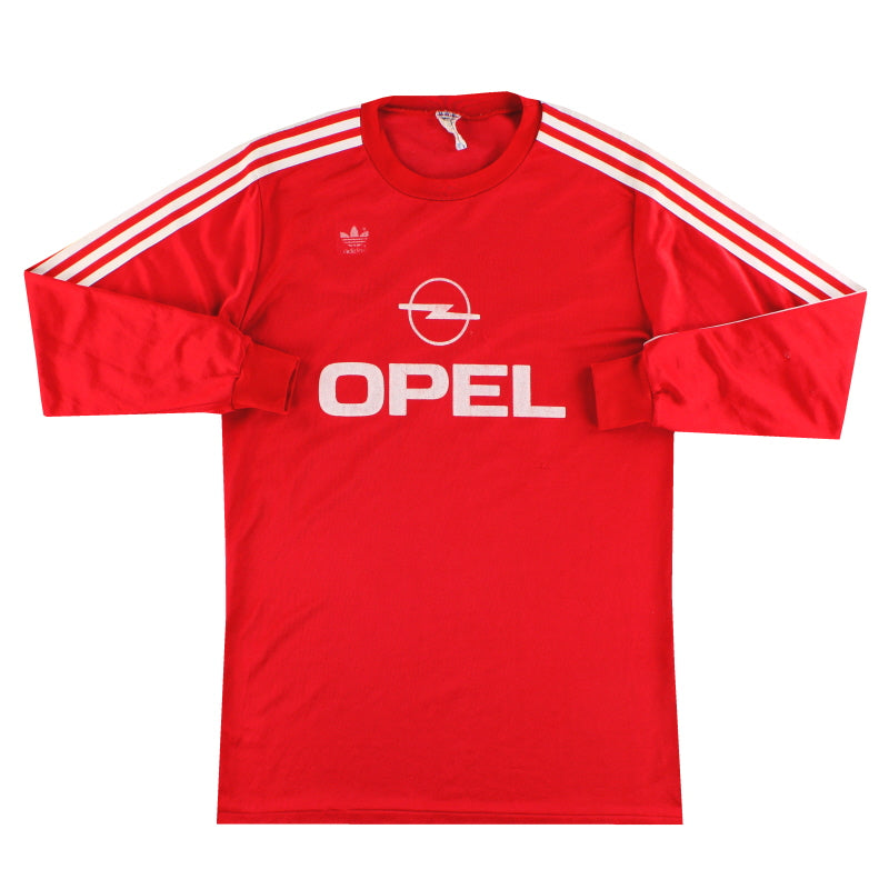 1989-91 Bayern Munich adidas Home Shirt L/S L