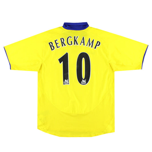 2003-05 Arsenal Nike Away Shirt Bergkamp #10 XL