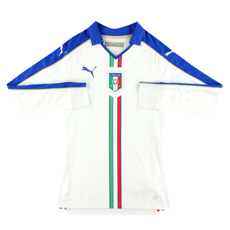 2015-16 Italy Player Issue Away Shirt L/S *Mint*