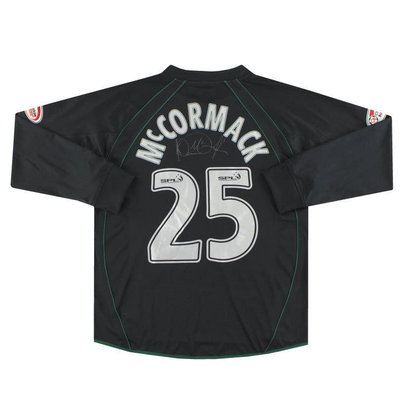 2007-08 Hibernian Le Coq Sportif 'Signed' Player Issue Shirt McCormack #25 L/S