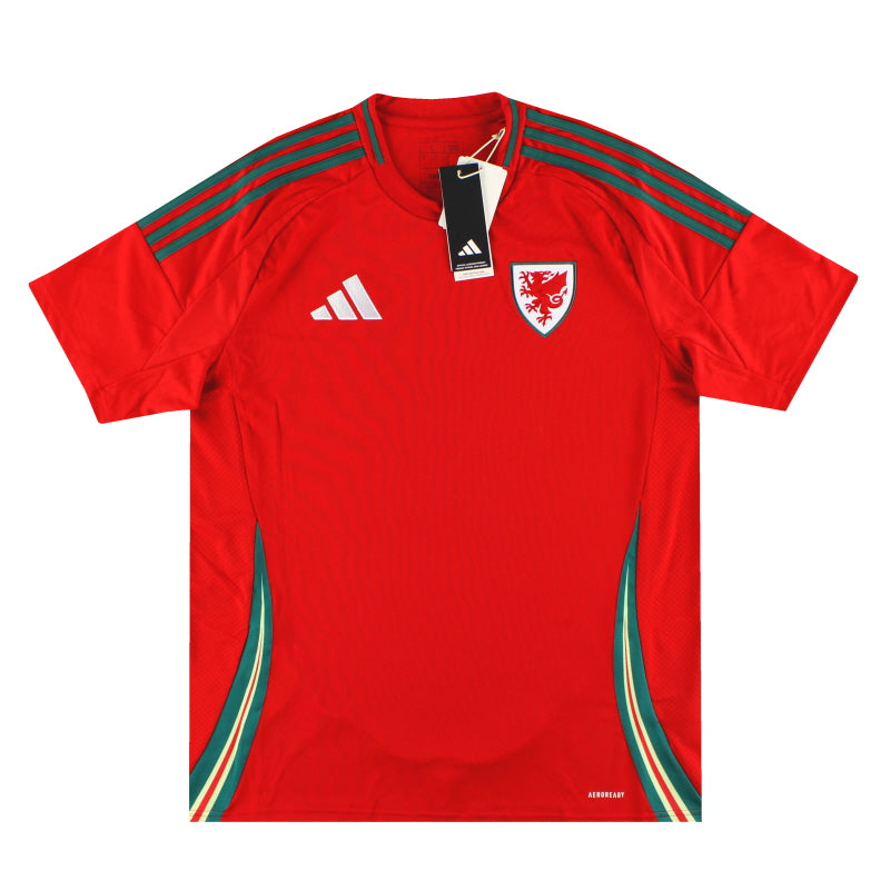 2024-25 Wales adidas Home Shirt *BNIB* M