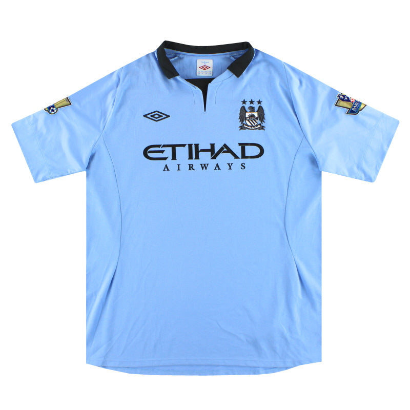 2012-13 Manchester City Umbro Home Shirt XL