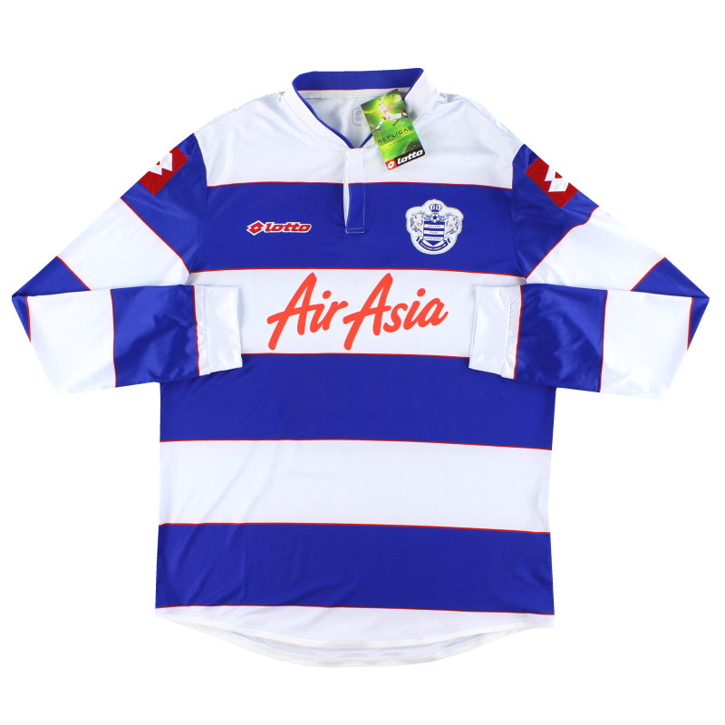 2013-14 QPR Lotto Home Shirt L/S *w/tags* XXL - Classic Football Kit