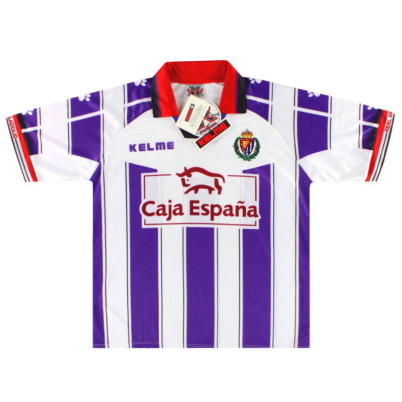 1997-99 Real Valladolid Kelme Home Shirt *w/tags* S - Classic Football Kit