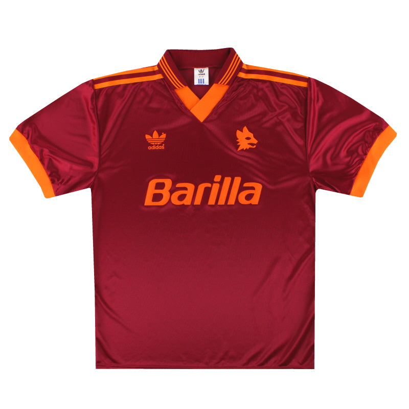 1992-94 Roma adidas Home Shirt *As New* M