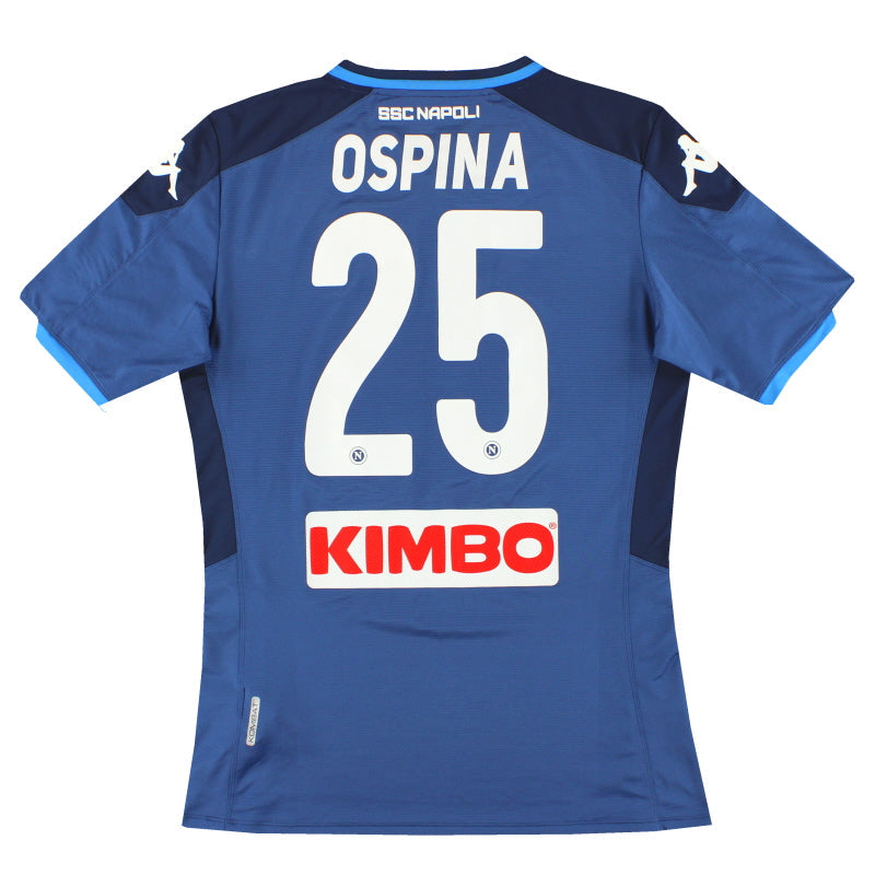 2019-20 Napoli Kappa Kombat Goalkeeper Shirt Ospina #25 XL