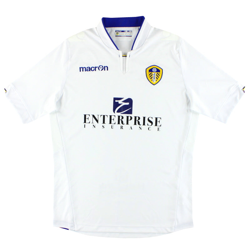 2014-15 Leeds Macron Home Shirt M