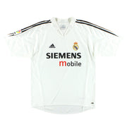 2004-05 Real Madrid adidas Home Shirt L - Classic Football Kit