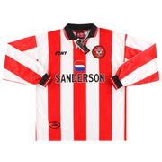 1997-99 Southampton Pony Home Shirt L/S *w/tags* XL - Classic Football Kit