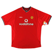2000-02 Manchester United Umbro Home Shirt *w/tags* XL - Classic Football Kit