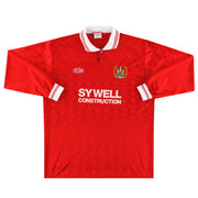 1996-97 Workington AFC ICIS Home Shirt L/S XL - Classic Football Kit