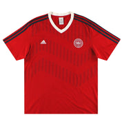 2012-13 Denmark adidas Leisure Tee *Mint* XL - Classic Football Kit